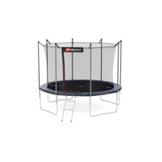 Батут Hop-Sport 10FT 305 см 4 ноги blue с внутренней сеткой